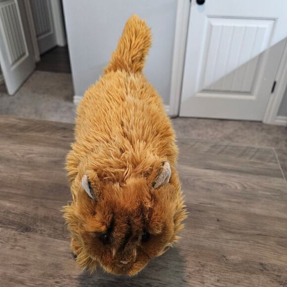 Harry Potter Crookshanks Cat Universal Studios Plush Toy 16" Hermione Companion - Picture 4 of 8